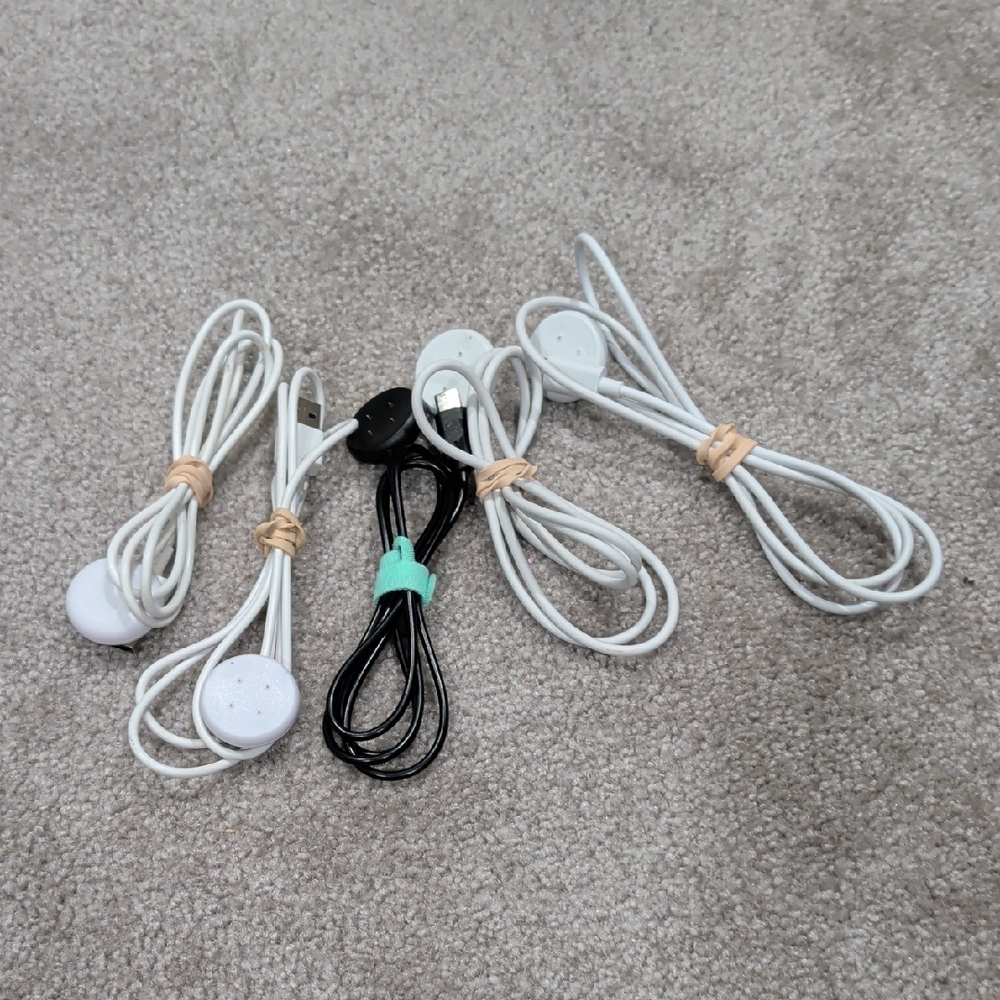 Lot Of 5 Pixel Watch 2/3 Charging Cables
